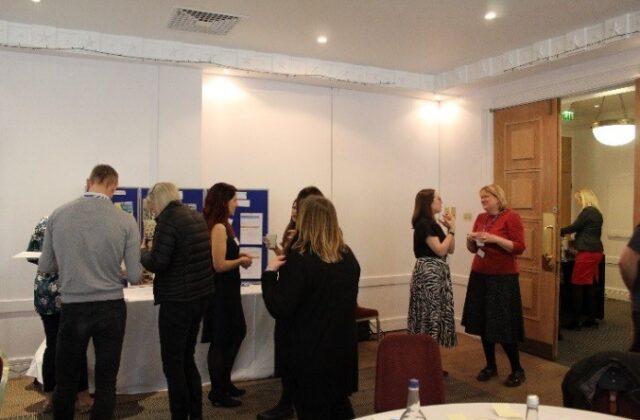Networking/Coffee Break at Care in Mind's Educational Event in March 2019