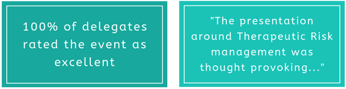 Quotes from feedback left from Care in Mind's inaugural Educational Event