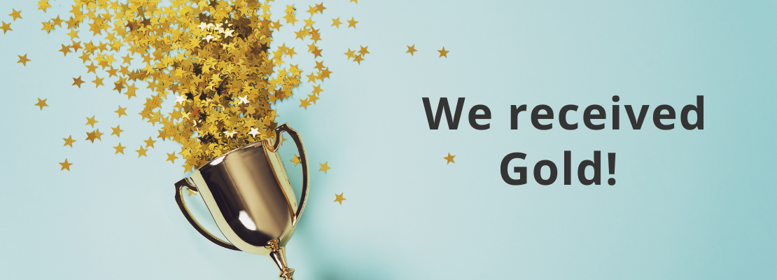 We received Investors in People Gold level accreditation!